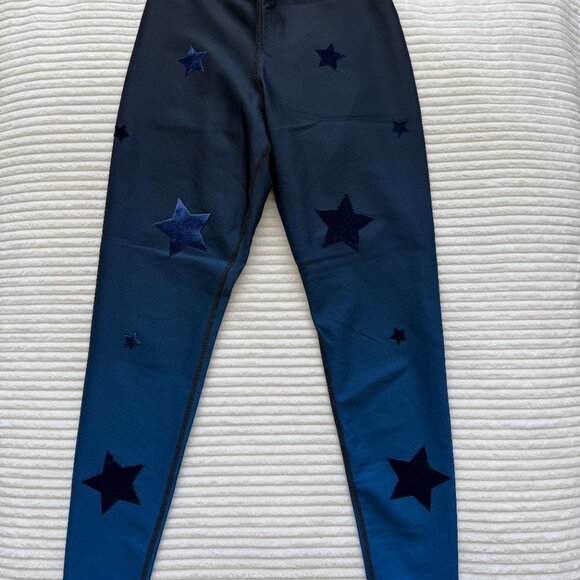 Ultracor x SoulCycle Ombré Velvet Star Medium Leggings - Picture 2 of 4